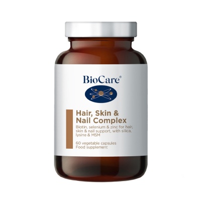 BioCare Hair, Skin & Nail Complex 60 V Caps